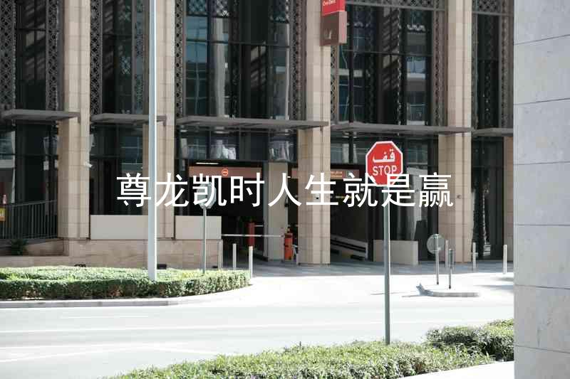 尊龙凯时人生就是赢